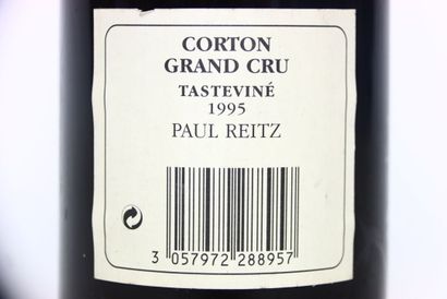 null 1 bouteille de CORTON rouge 1995, PAUL REITZ.

