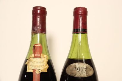 null 1 bouteille de CHASSAGNE-MONTRACHET rouge 1977, ROPITEAU FRÈRES	.
1 bouteille...