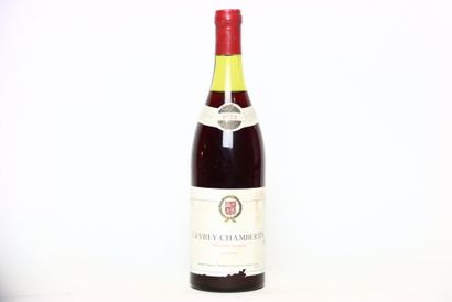 null 1 bottle of red GEVREY-CHAMBERTIN 1972, F.TAUNCH. 
