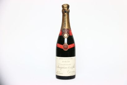 1 bottle of CHAMPAGNE BRUT blanc 1959, JACQUINOT...