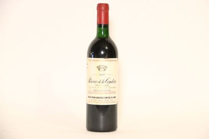 1 bottle PAUILLAC red 1988, CHÂTEAU PICHON...