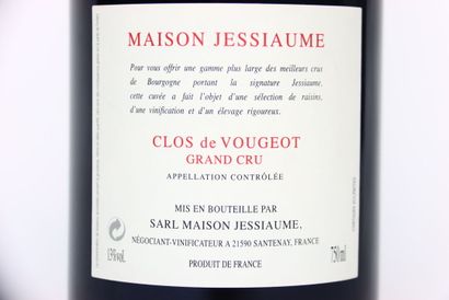 null 1 bottle of CLOS DE VOUGEOT red 2009, MAISON JESSIAUME.

