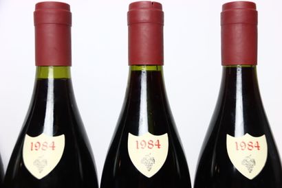null 6 bouteilles de SAINT-ROMAIN SOUS LE CHÂTEAU CÔTE DE BEAUNE rouge 1984, BAROLET-BOURRUD....