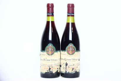 2 bottles of CÔTE DE BEAUNE-VILLAGES red...