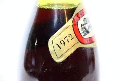 null 1 bouteille d'ALOXE-CORTON rouge 1972, CHAUVENET. Niveau : entre 4 et 6 cm sous...