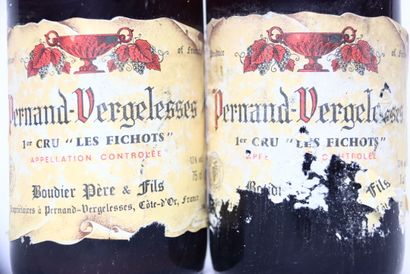 null 1 bouteille de PERNAND-VERGELESSES 1ER CRU LES FICHOTS rouge 1998, BOUDIER....