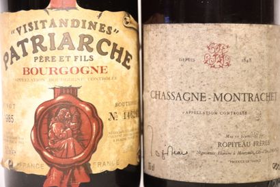 null 1 bouteille de CHASSAGNE-MONTRACHET rouge 1977, ROPITEAU FRÈRES	.
1 bouteille...