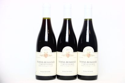 null 3 bottles of VOSNE-ROMANÉE 1ER CRU LES SUCHOTS red 2017, RICHARD MANIÈRE.