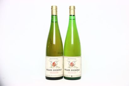 2 bouteilles (98cl) de VIN D'ALSACE EDELZWICKER...