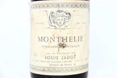 null 1 bouteille de MONTHÉLIE rouge 1970, LOUIS JADOT.