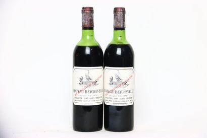 2 bottles of red SAINT-JULIEN 1974, CHÂTEAU...