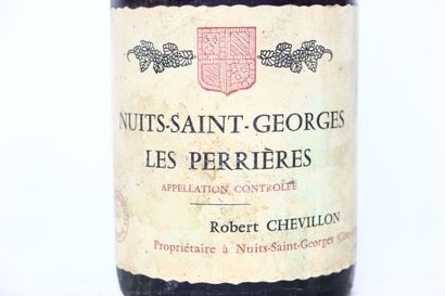 null 1 bottle of NUITS-SAINT-GEORGES red 1972 ROBERT CHEVILLON. Level : more than...