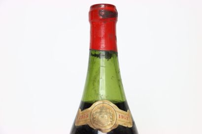 null 1 bottle of red BEAUNE 1959, MAISON LABAUME. Level : more than 6 cm under the...