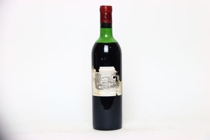 1 bottle of red PAUILLAC 1972, CHÂTEAU LAFITE...