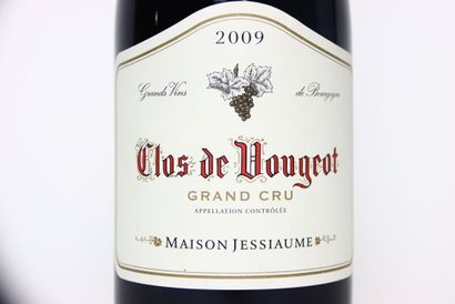 null 1 bottle of CLOS DE VOUGEOT red 2009, MAISON JESSIAUME.
