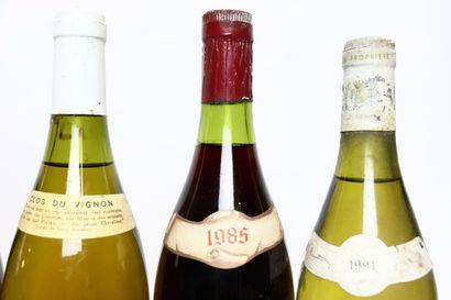 null 2 bottles of red BOURGOGNE 1993, BERNARD LOUIS. 
1 bottle of white BOURGOGNE...