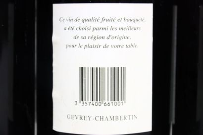 null 4 bottles of red GEVREY-CHAMBERTIN 1995, ROGER SAUVESTRE. 
