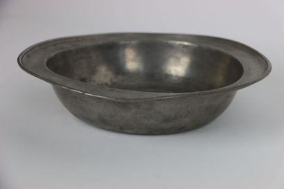 null GERMANY - A bowl, punch not identified, and an engraved dish, punch scratched,...