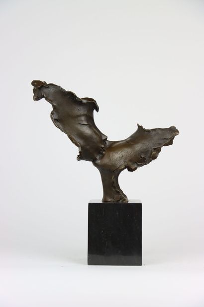 null GARGAILO (XXe siècle), Le baiser, sculpture en bronze signée sur la base, support...