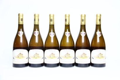 6 bottles of BOURGOGNE blanc 2004, CHÂTEAU...