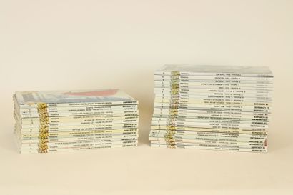  THORGAL. Réunion de quarante albums. Éditions Le Lombard. Rosinski, Van Hamme, Y.... Gazette Drouot