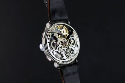 null Chronomètre Henglebert ( Angélus 215)
Montre chronographe bracelet en acier....