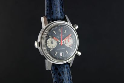 null BREITLING Chrono-Matic réf.F2110
Montre chronographe bracelet en acier. Boitier...