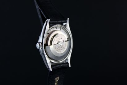 null ROLEX Explorer ref. 6350 circa 1953
Steel bracelet watch. Round oyster case....