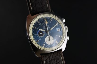 null OMEGA Seamaster réf. 176.007
Montre chronographe bracelet en acier. Fond vissé....
