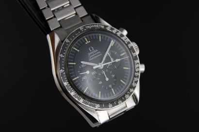 null OMEGA Speedmaster ref.105.012-65 circa 1965
Steel chronograph wristwatch. Round...