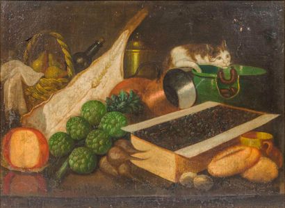 null Ecole du XIXème siècle

Nature morte au chat

Huile sur toile

62,5 x 82,5 ...