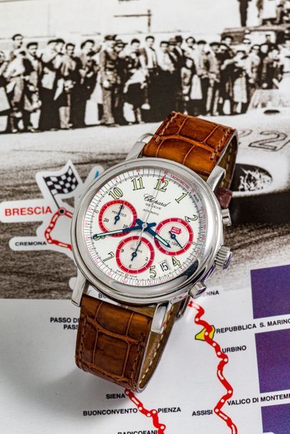 CHOPARD (CHRONOGRAPHE MILLE MIGLIA – SÉRIE ANNIVERSAIRE 1000 exemplaires RÉF. 8316),...