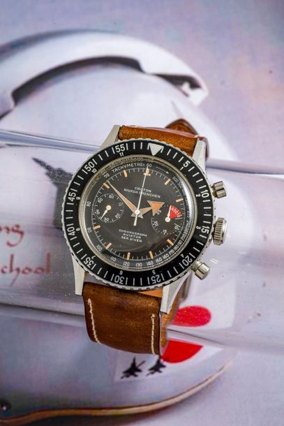 CROTON NIVADA GRENCHEN (CHRONOMASTER AVIATOR – SEA DIVER / 1ère Génération dit Brian...