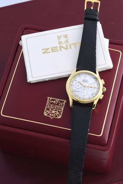 ZENITH ZENITH (El Primero Chronograph / Yellow Gold Limited Edition "700 years Swiss...