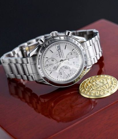 OMEGA OMEGA (SPEEDMASTER AUTOMATIC CHRONOGRAPH WITH DATE / SILVER REF. 175.0083 -...