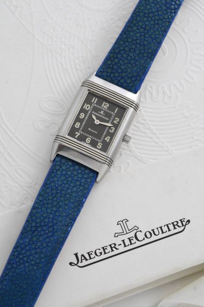 JAEGER-LECOULTRE JAEGER-LeCULTRE (Reverso Lady Shadow - Steel ref. 261.8.86), circa...