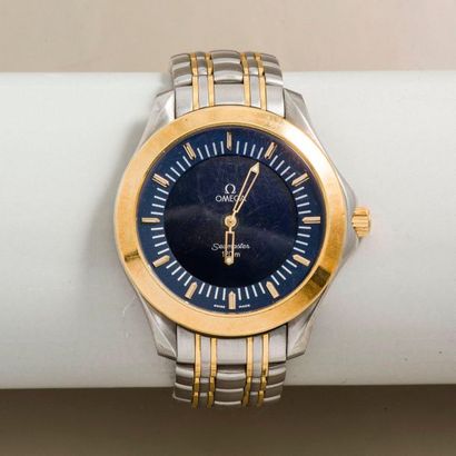 OMEGA OMEGA (Seamaster sport / Blue ref. 186 1502/386), ca. 2000

Brushed steel watch...
