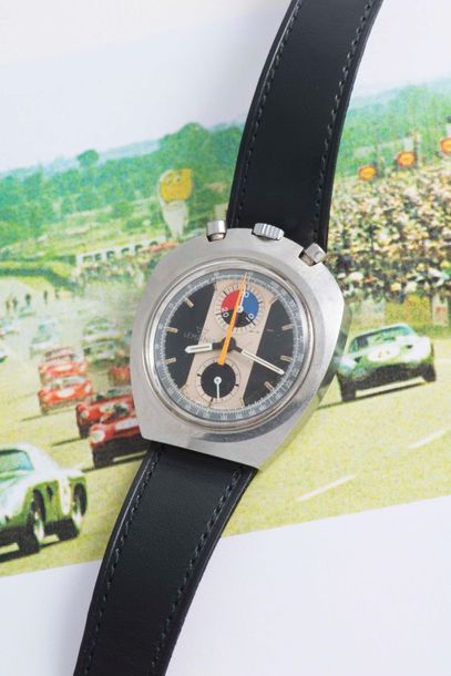 LEMANIA LEMANIA (CHRONOGRAPHE PILOTE / BULLHEAD RÉF. 9601), vers 1970

Chronographe...