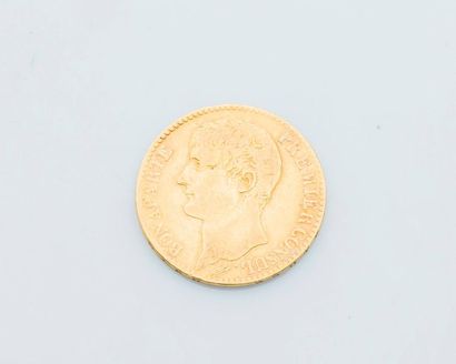 null NON VENU
Pièce de 40 francs Bonaparte Premier Consul An XI.
Poids : 12,7 g