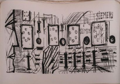 null Bernard BUFFET (1928-1999),

Suite de 6 lithographies de la série SIEMENS signées...
