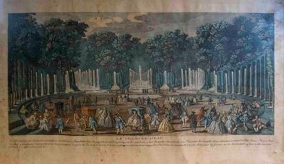 null Deux gravures représentant Versailles

35,5 x 54 cm à vue

(rousseurs, inso...