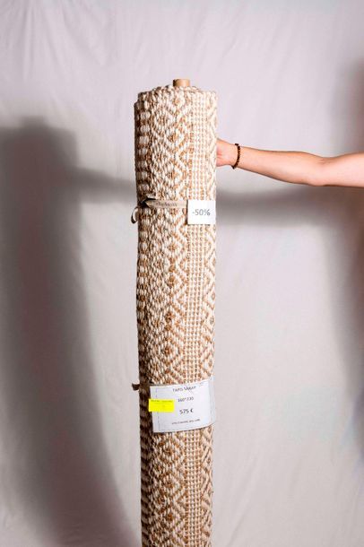 null Tapis en chanvre et en laine decor treillage (600€ boutique)

160x230 cm