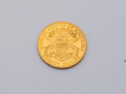 null 

Pièce de 20 Dollars US Liberty head 1904

Poids : 33,3 g 