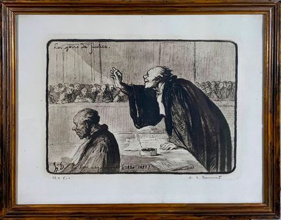 null People of Justice, The Good Argument 


Reproductions after Daumier 


29 x...