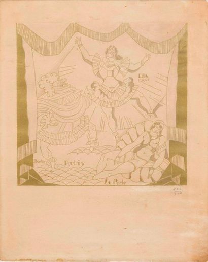 null Diamond, Ruby Pearl

Lithograph circa 1930 numbered 22/300 lower right 

32...