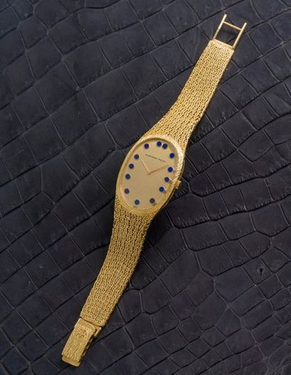 AUDEMARS PIGUET - vers 1970 18-carat (750 thousandths) yellow gold wristwatch with...