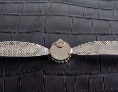 JAEGER LeCOULTRE - Duoplan - vers 1960 Ladies' watchband in 18-carat (750 thousandths)...