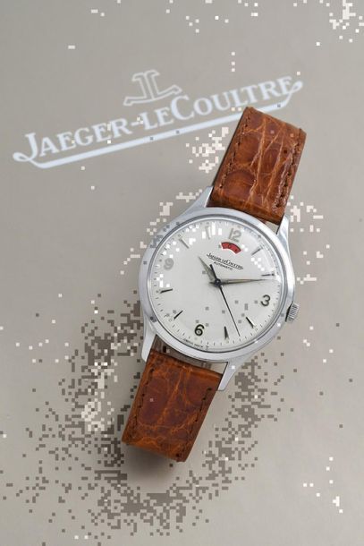 JAEGER-LE COULTRE JAEGER-LE COULTRE (Power reserve / Large opening), circa 1954

Steel...