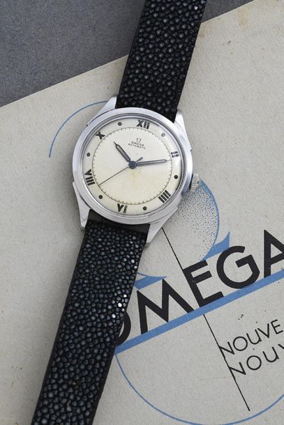 OMEGA OMEGA (DOTATION NON-MAGNÉTIQUE / CORNE DE VACHE RÉF. 2421-1), vers 1944

Montre...