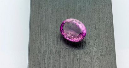 null Amethyst on 65.9 carat oval-sized paper.